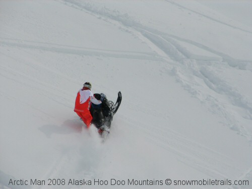 Arctic Man Hoo Doo Mountains Alaska