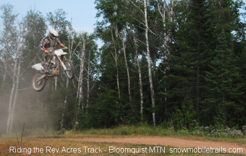 Chad Jones YZ450F Rev Acres Track Bloomquist Mountain - Grand Marais, Minnesota