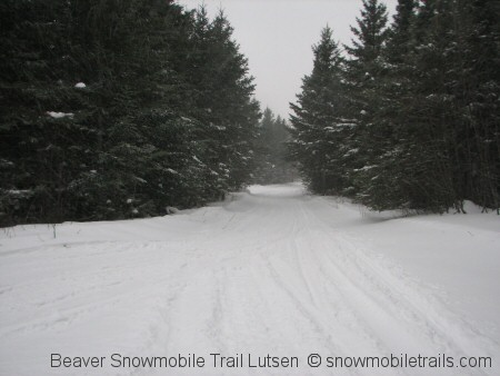 Lutsen Snowmobile Trails