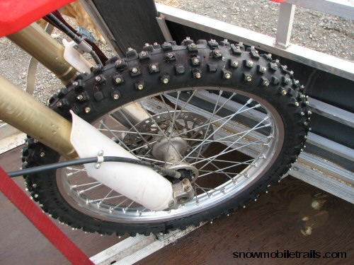 Motocross Dirt Bike Tires Studded For Ice