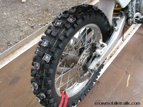 Motocross Dirt Bike Tires Studded For Ice