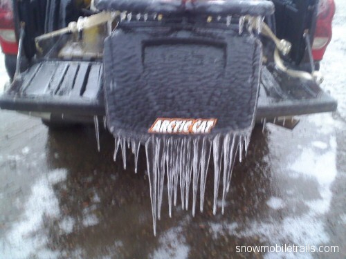 Ice Storm North Shore Minnesota March 23, 2009