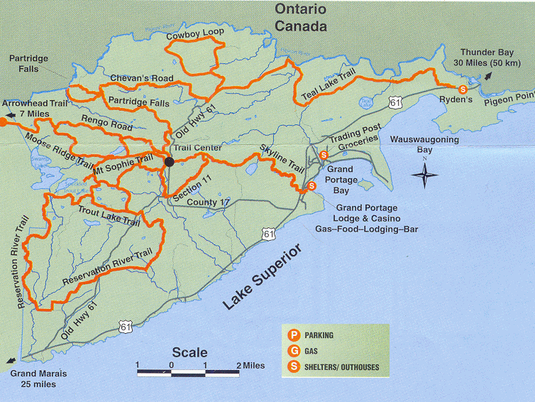 Portage Map 